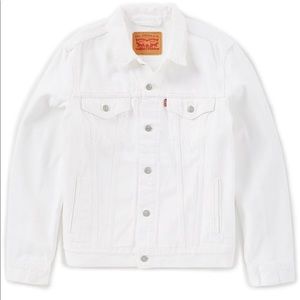 White Levi’s Denim Jacket